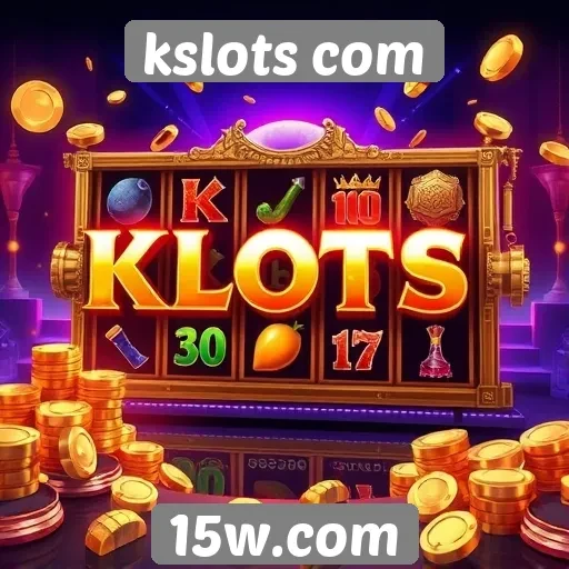 Interface e design do kslots com em foco